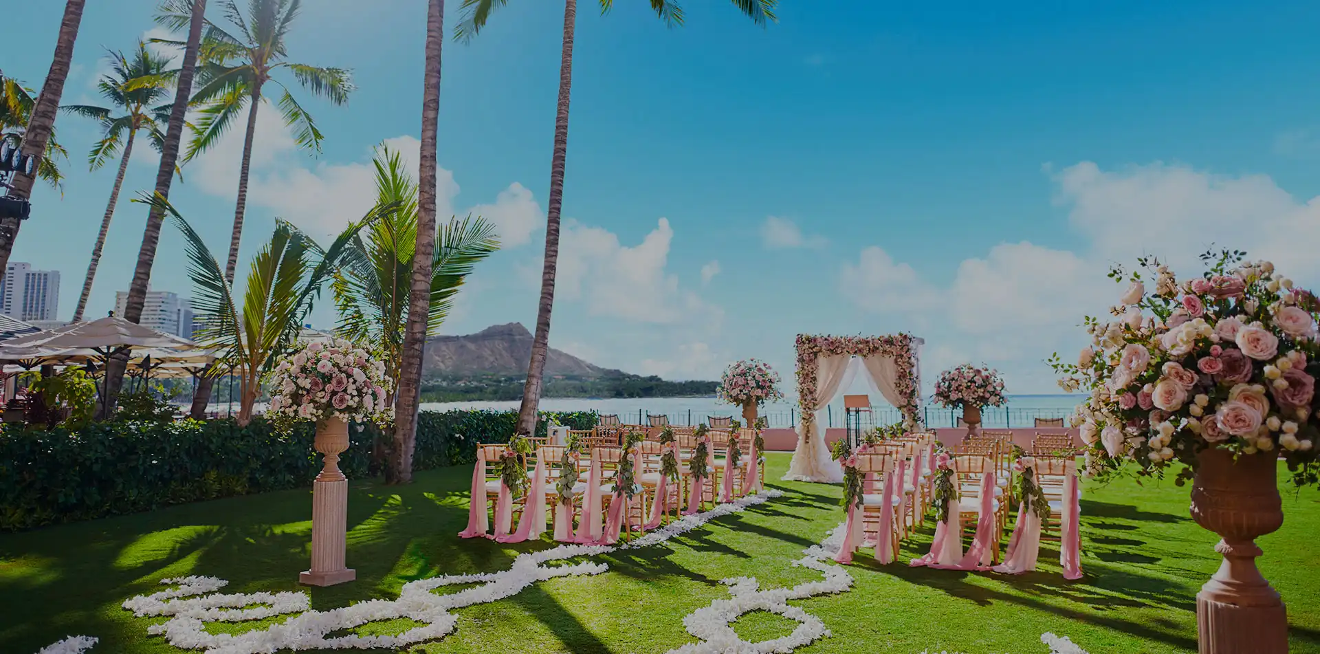 画像：THE ROYAL HAWAIIAN WEDDING