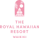 ロゴ：THE ROYAL HAWAIIAN RESORT WAIKIKI